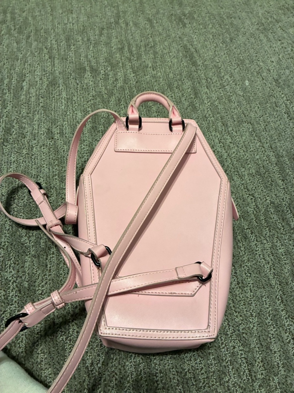 Pink 'Never Trust The Living' Coffin Backpack Bag BLACKCRAFT CULT - Picture 2 of 2